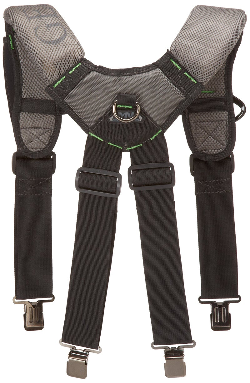 McGuire-Nicholas - BL-30289 30289 Bl- Load Bearing Gelfoam Suspenders For Added Back Support, Black Black - Image 2